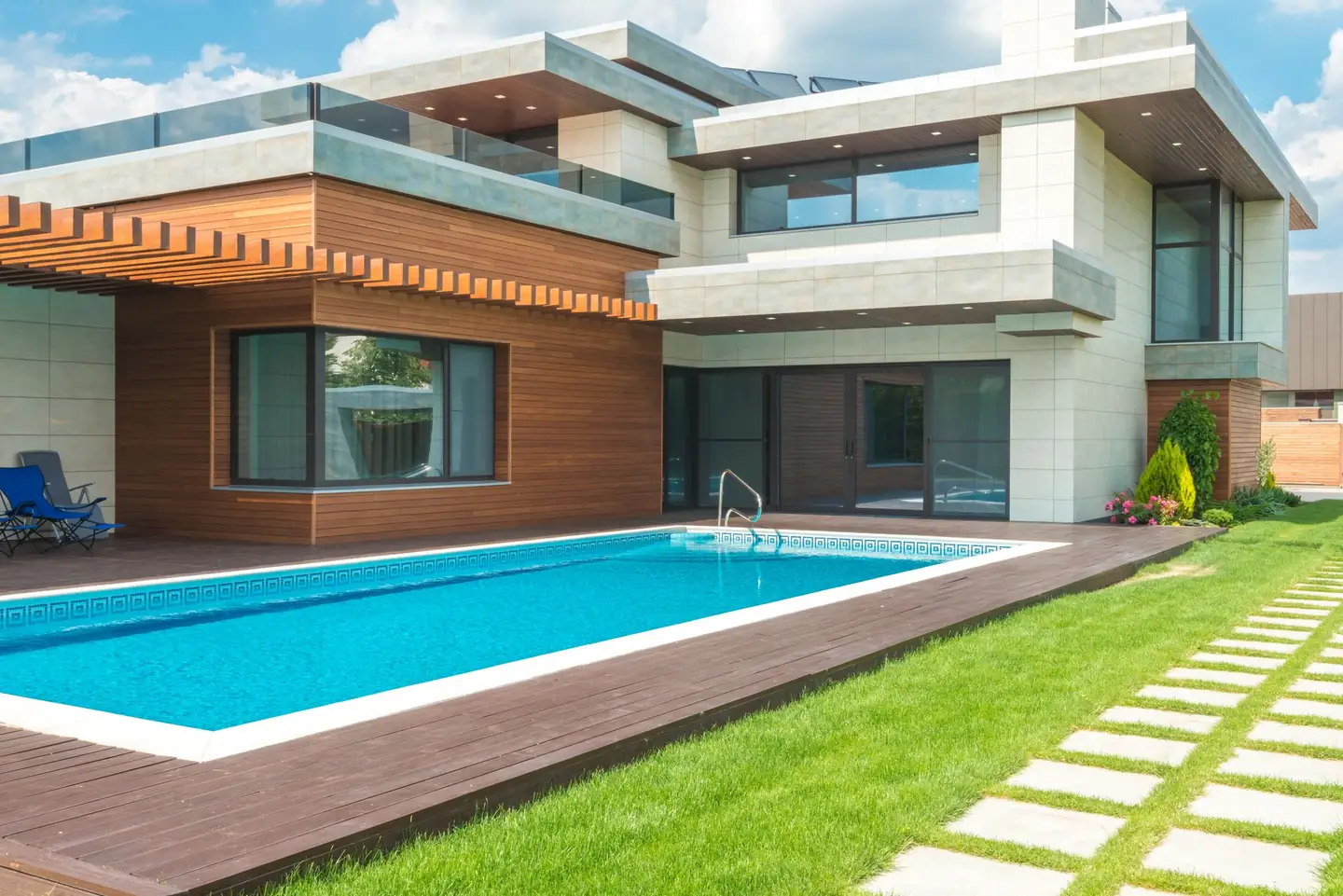 Swimming pool built in Bullarah, NSW